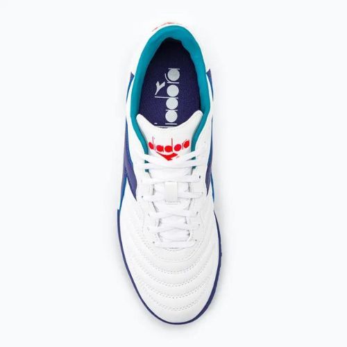 Vyriški futbolo bateliai Diadora Brasil 2 R TFR white/navy