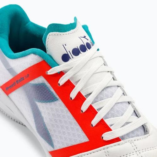 Vyriški futbolo bateliai Diadora Brasil Sala Cup ID white/navy