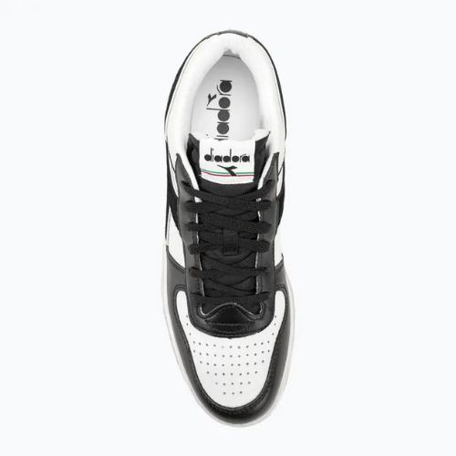Diadora Magic Basket Low Icona Leather black/white batai