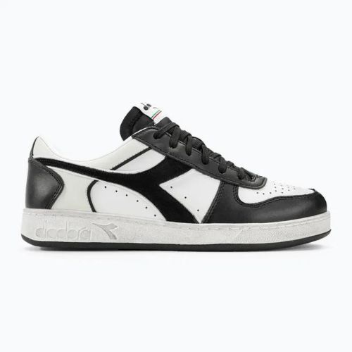 Diadora Magic Basket Low Icona Leather black/white batai