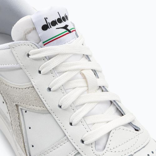 Diadora Magic Basket Low Icona Leather white/white batai