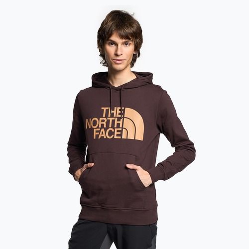 Vyriški The North Face Standard Hoodie coal brown/almond butter džemperiai