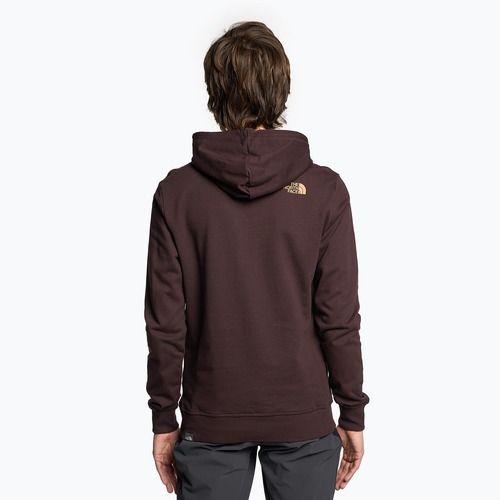 Vyriški The North Face Standard Hoodie coal brown/almond butter džemperiai