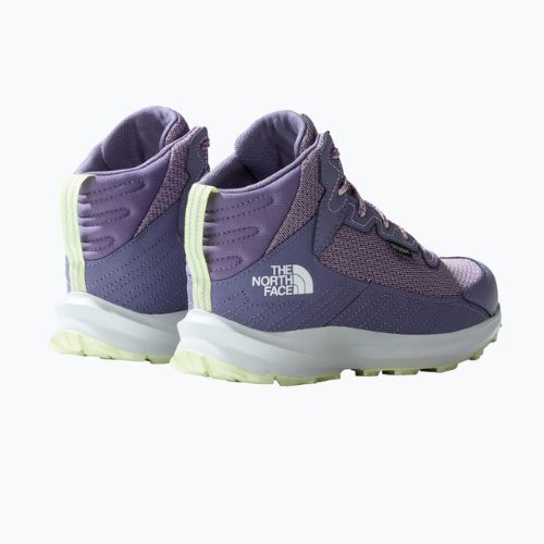 The North Face Fastpack Hiker Mid Wp lunar slate/lupine vaikiški trekingo batai
