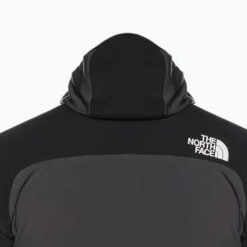 Vyriška slidinėjimo striukė The North Face Dawn Turn Hybrid Ventrix Hoodie asphalt grey/black/shocking orange