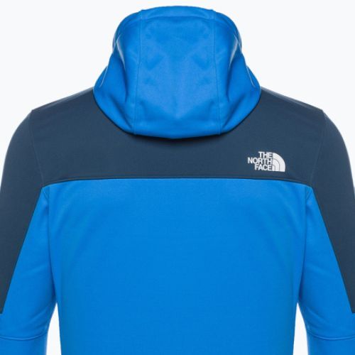 Vyriška softshello striukė The North Face Diablo Softshell su nuimamu gobtuvu optiškai mėlyna/šviesiai mėlyna