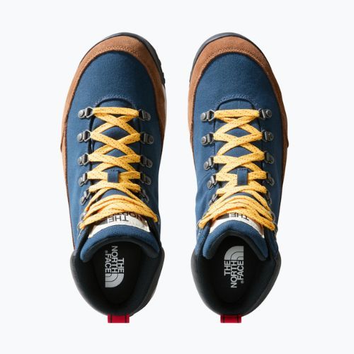 Vyriški trekingo batai The North Face Back To Berkeley IV Textile WP shady blue/monks robe brown