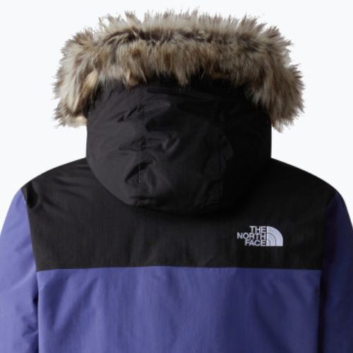 The North Face Mcmurdo Parka vaikiška pūkinė striukė cave blue