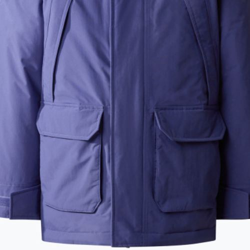 The North Face Mcmurdo Parka vaikiška pūkinė striukė cave blue
