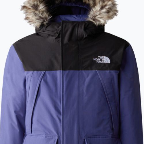 The North Face Mcmurdo Parka vaikiška pūkinė striukė cave blue