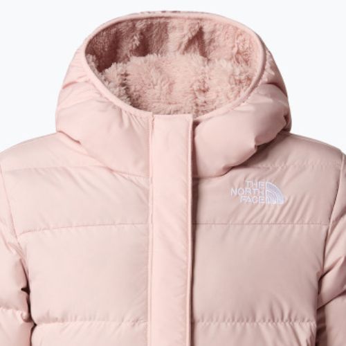 Vaikiška pūkinė striukė The North Face North Down Fleece Parka pink moss