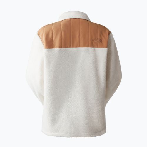 Moteriška vilnonė striukė The North Face Cragmont Fleece Shacket gardenia white/almond butter