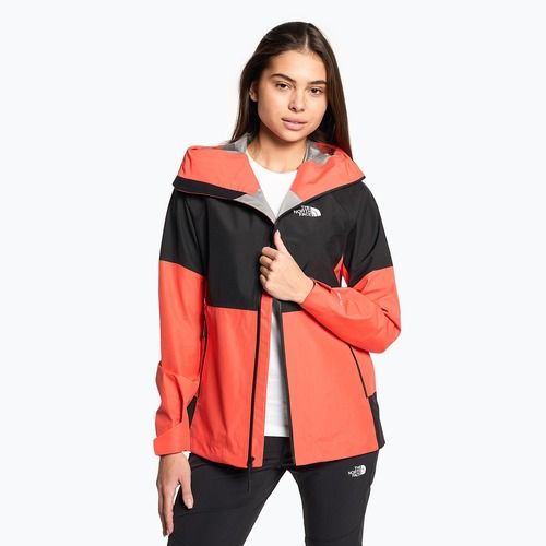 Moteriška softshell striukė The North Face Jazzi Gtx radiant orange/black