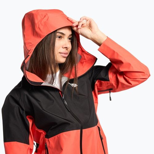 Moteriška softshell striukė The North Face Jazzi Gtx radiant orange/black