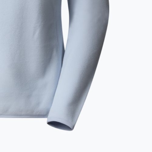 Moteriškas vilnonis džemperis The North Face 100 Glacier 1/4 Zip dusty periwinkle