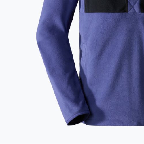 Vyriškas vilnonis megztinis The North Face Homesafe Snap Neck Fleece Pullover cave blue/black