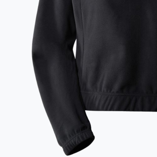 Moteriški vilnoniai megztiniai The North Face Homesafe Snap Neck Fleece Pullover black/black