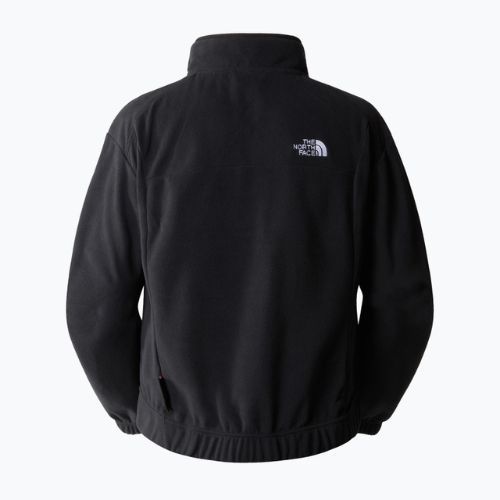 Moteriški vilnoniai megztiniai The North Face Homesafe Snap Neck Fleece Pullover black/black