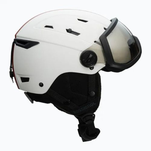 Slidinėjimo šalmas Rossignol Allspeed Visor Imp Photo strato white