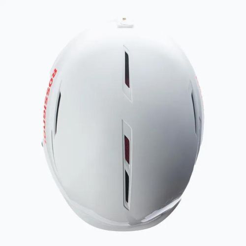 Slidinėjimo šalmas Rossignol Hero Slalom Impacts + Chinguard white