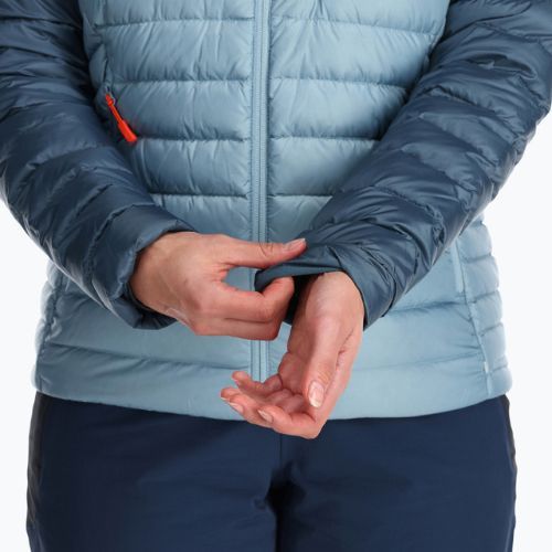 Moteriška pūkinė striukė Rab Microlight Alpine orion blue/citadel