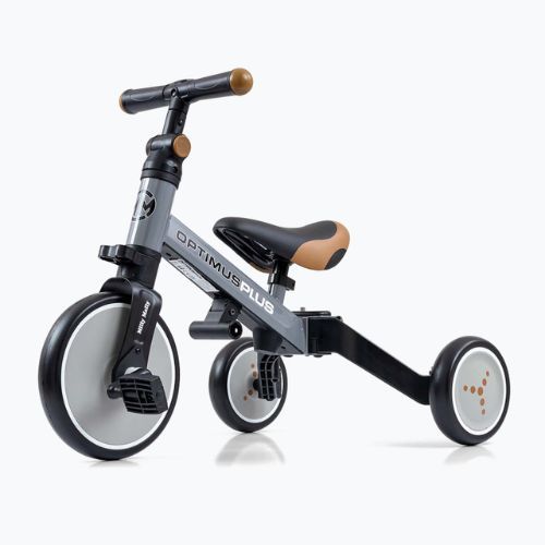 Milly Mally 4in1 triratis Optimus Plus pilkas