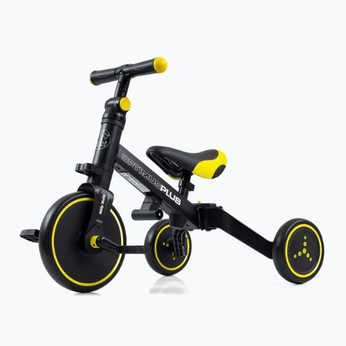 Milly Mally 4in1 triratis Optimus Plus juodas
