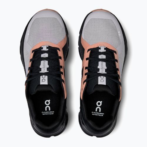 Moteriški bėgimo bateliai On Cloudrunner Waterproof fade/black
