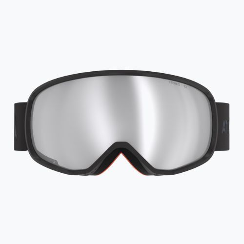 Atomic Revent Stereo juodi/sidabriniai slidinėjimo akiniai