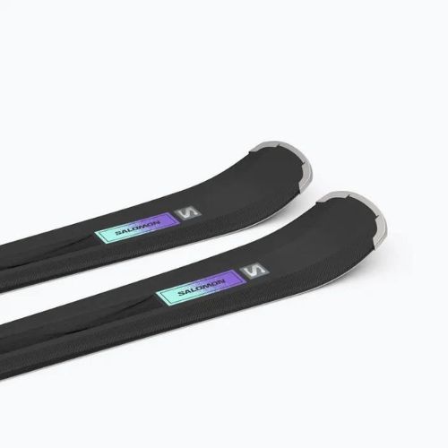 Moteriškos kalnų slidės Salomon S/Max N6 XT + M10 GW black/paisley purple/beach glass