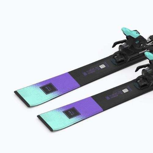 Moteriškos kalnų slidės Salomon S/Max N6 XT + M10 GW black/paisley purple/beach glass