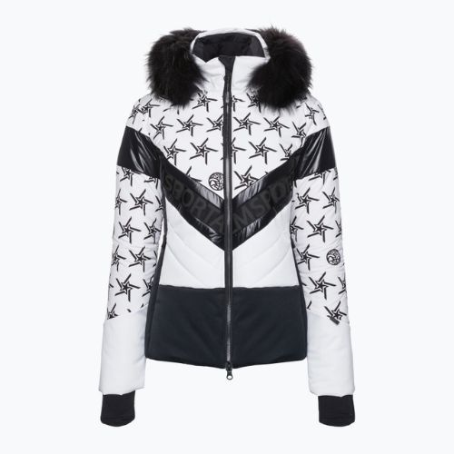 Moteriška slidinėjimo striukė Sportalm Stereo m.Kap+P optical white