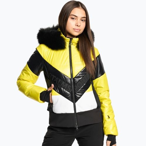 Moteriška slidinėjimo striukė Sportalm Stockholm m.Kap+P blazing yellow