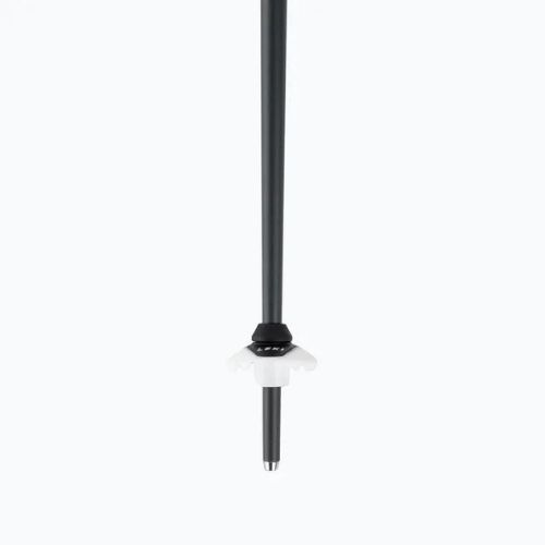 LEKI Bold Lite S juodos/pilkos/raudonos slidinėjimo lazdos