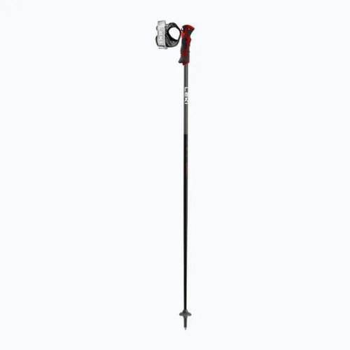 LEKI Airfoil 3D slidinėjimo lazdos juoda/raudona