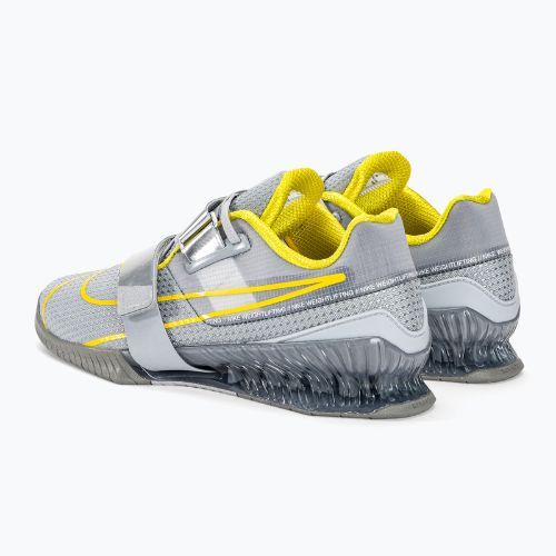 Svorių kilnojimo batai Nike Romaleos 4 wolf grey/lightening/blk met silver