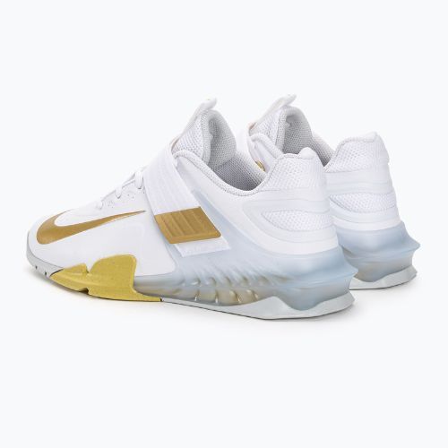 Svorių kilnojimo batai Nike Savaleos white/black iron grey