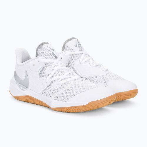 Krepšinio bateliai Nike Zoom Hyperspeed Court SE balti/metalinis sidabras guma