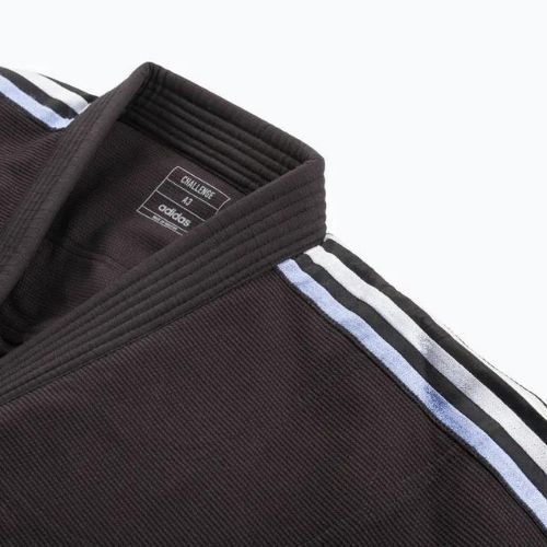GI brazilų džiudžitsu adidas Challenge 2.0 black/gradient blue