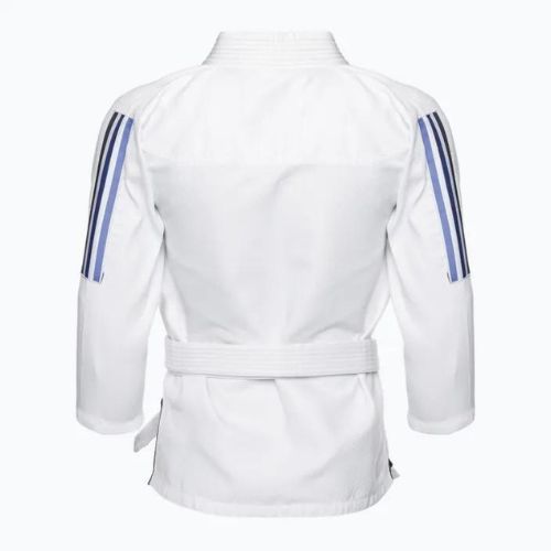 GI vaikų braziliškojo džiudžitsu adidas Range white/gradient blue