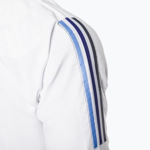 GI brazilų džiu-džitsu adidas Range white/gradient blue