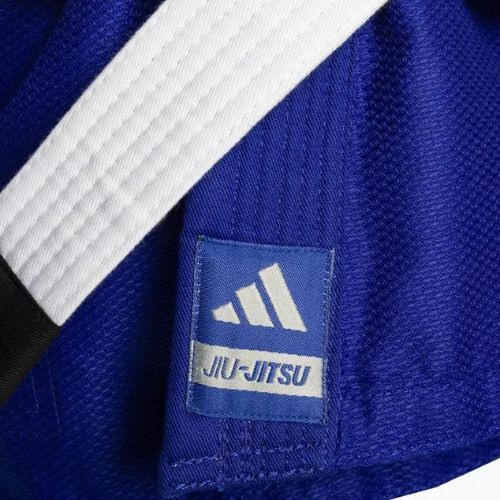GI brazilų džiudžitsu vaikams adidas Rookie blue/grey
