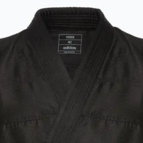 GI brazilų džiudžitsu vaikams adidas Rookie black/gold