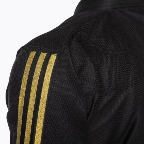 GI brazilų džiudžitsu vaikams adidas Rookie black/gold