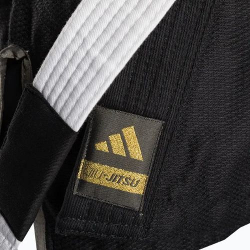 GI brazilų džiudžitsu vaikams adidas Rookie black/gold