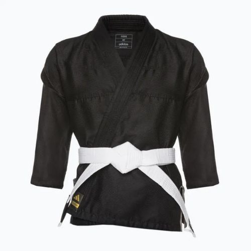 GI brazilų džiudžitsu vaikams adidas Rookie black/gold