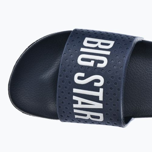 Moteriškos šlepetės BIG STAR MM274714 tamsiai mėlynos