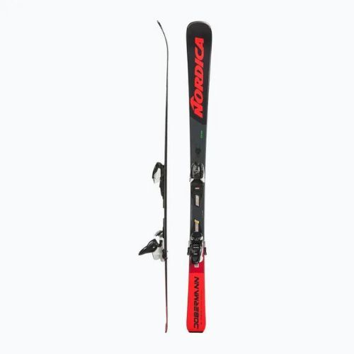 Vaikiškos kalnų slidės Nordica Doberman Combi Pro S + J7.0 FDT black/red