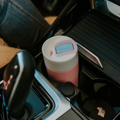 Kambukka Olympus termo puodelis 300 ml rožinis bučinys