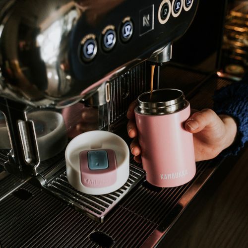 Kambukka Olympus termo puodelis 300 ml rožinis bučinys